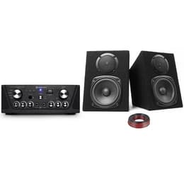 Enceinte Gefroy Amplificateur Skytronic karaoké noir USB/SD/FM 160W + Enceintes Fenton DJ compactes 2x100W Noir