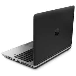 HP ProBook 650 G1 15,6" 4GO SSD 120GO Windows 10 gris 15" Core i5 2.5 GHz - SSD 120 Go - 4 Go AZERTY - Français