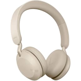 Casque réducteur de bruit sans fil avec micro Jabra Elite 45h - Beige