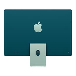iMac 24" (2021) Apple M1 avec CPU 8 cœurs GPU 7 cœurs - 256 Go SSD - 8 GB AZERTY - Français Verre standard