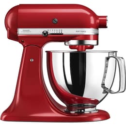 Robot patissier Kitchenaid Artisan 5KSM125EER 4,8000L Rouge