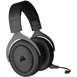 Casque réducteur de bruit gaming filaire + sans fil avec micro Corsair HS70 Bluetooth - Noir