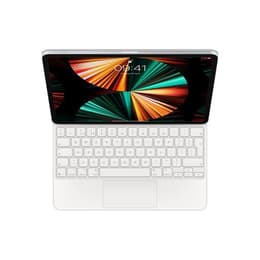 iPad Magic Keyboard 12.9" (2021) sans fil - Blanc - QWERTY - Anglais (UK)