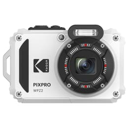 Compact - Kodak Pixpro WPZ2 Blanc + Objectif Kodak Zoom Optique 4X 27-108mm fCompact - Kodak Pixpro WPZ2 Blanc + Objectif Kodak Zoom Optique 4X 27-108mm f/3-6.6/3-6.6