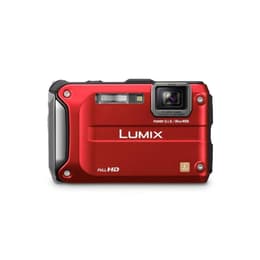 Compact Lumix DMC-FT3 - Rouge + Panasonic Leica DC Vario Elmar 28-128mm f/3.3–5.9 f/3.3–5.9