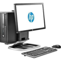 Hp EliteDesk 800 G1 SFF 22" Core i5 3,2 GHz - SSD 240 Go + HDD 500 Go - 16 Go