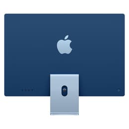 iMac 24" (2021) Apple M1 avec CPU 8 cœurs GPU 8 cœurs - 256 Go SSD - 8 GB QWERTY - Portugais Verre standard