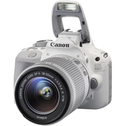 Reflex - Canon EOS 100D noir + Objectif Canon EF-S 18-55mm f/3.5-5.6 IS STM