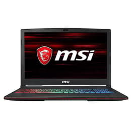MSI GP63 Leopard 8RE 15" Core i5 2.3 GHz - SSD 128 Go + HDD 1 To - 8 Go - NVIDIA GeForce GTX 1060 QWERTY - Norvégien