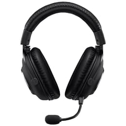 Casque réducteur de bruit gaming sans fil avec micro Logitech G Pro X - Noir