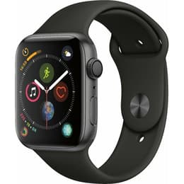 Apple Watch (Series 4) 2018 GPS 44 mm - Aluminium Gris sidéral - Sport Noir