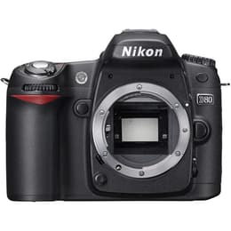Reflex Nikon D80 - Noir + Objectif Nikon AF-S DX 18-200 mm f/3.5-5.6 G ED VR II - Noir