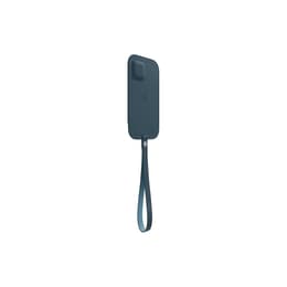 Coque en cuir Apple iPhone 12 mini - Magsafe - Cuir Bleu