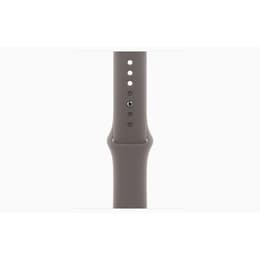 Apple Watch Series 9 (2023) GPS + Cellular 41 mm - Acier inoxydable Or - Bracelet sport Black