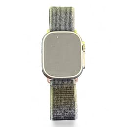 Apple Watch Ultra 2 (2023) GPS + Cellular 49 mm - Titane Titane naturel - Boucle Trail Gris