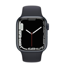 Apple Watch Series 7 (2021) GPS + Cellular 45 mm - Aluminium Minuit - Bracelet sport Midnight