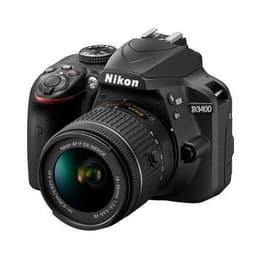 Reflex - Nikon D3400 Noir Nikon Nikon AF-P DX Nikkor 18-55 mm f/3.5-5.6G VR