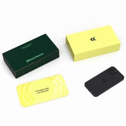 Boîte cadeau premium iPhone 15 - Noir avec batterie neuve + - 128GB - Débloqué