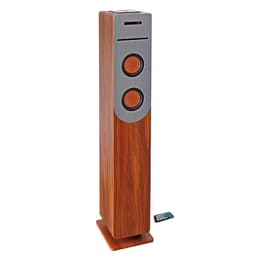 Enceinte Bluetooth Inovalley Woodtower Bois