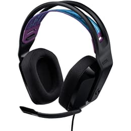 Casque réducteur de bruit gaming filaire avec micro Logitech G335 - Noir