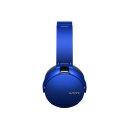 Casque réducteur de bruit sans fil avec micro Sony Extra Bass MDR-XB950B1 - Bleu