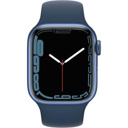 Apple Watch Series 7 (2021) GPS + Cellular 45 mm - Aluminium Blue - Bracelet sport Blue