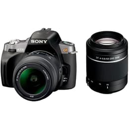 Reflex Alpha 230 - Noir + Sony DT 18-55mm f/3.5-5.6 SAM + DT 55-200mm f/4-5,6 SAM f/3.5-5.6 + f/4-5.6