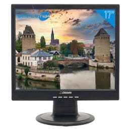 Écran 17" LCD SXGA Olidata MR17F06N - built-in speakers - with stand