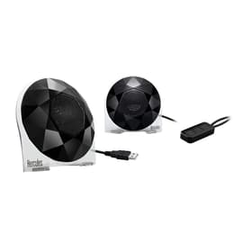 Enceinte Hercules XPS Diamond 2.0 USB Gris/Noir