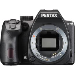 Reflex - Pentax k-70 - Noir + Objectif Pentax HD DA 18-50mm F4-5,6 DC WR RE
