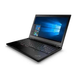Lenovo ThinkPad P50 15" Core i7 2.7 GHz - SSD 512 Go - 32 Go QWERTY - Suédois