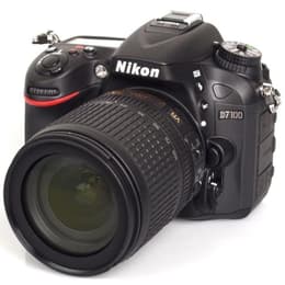 Reflex D7100 - Noir + Nikon AF-S DX Nikkor 18-105mm f/3.5-5.6G ED VR f/3.5-5.6