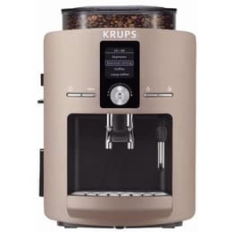 Cafetière avec broyeur Sans capsules Krups EA 8200 L - Marron