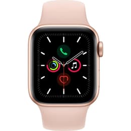 Apple Watch (Series SE) 2020 GPS 40 mm - Aluminium Or - Bracelet sport Rose des sables