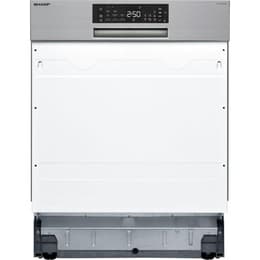 Lave-vaisselle encastrable 45 cm Sharp QW-NA24S42DI - 12 à 16 couverts