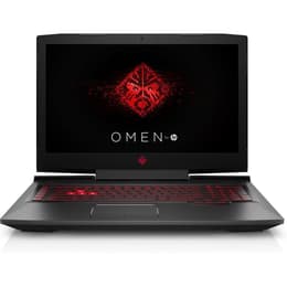HP Omen 17-AN101NF 17" Core i7 2.2 GHz - SSD 256 Go + HDD 1 To - 16 Go - NVIDIA GeForce GTX 1070 QWERTY - Finnois