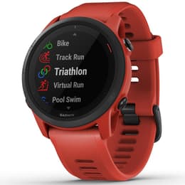 Montre Garmin Cardio GPS Forerunner 745 - Rouge