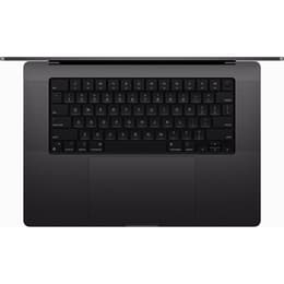 MacBook Pro 16" (2023) - Apple M3 Max avec CPU 16 cœurs et GPU 40 cœurs - 64Go RAM - SSD 2000Go - Écran standard - QWERTY - Anglais