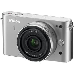 Hybride - Nikon 1 J1 Argent Nikon 1 Nikkor 10mm f/2.8