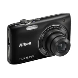 Compact Nikon Coolpix S3100 - Noir