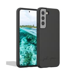 Coque Galaxy S22 5G - Matière naturelle - noir