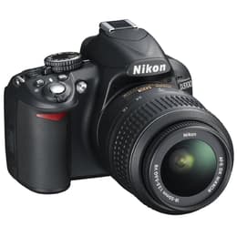 Reflex D3100 - Noir + Nikon AF-S DX Nikkor VR f/3.5-5.6