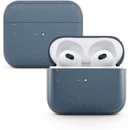 Étui de protection AirPods 3 - Matière naturelle - Bleu
