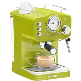 Machine Expresso Sans capsules Oursson EM1500/GA 1,2500L - Vert