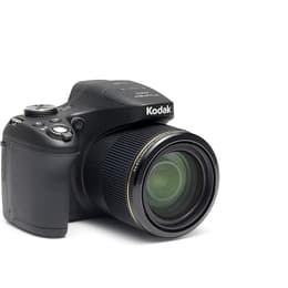 PixPro AZ525 - Noir + Kodak PixPro Aspheric HD Zoom Lens 52x Wide 24-1248mm f/2.8-5.6 f/2.8-5.6