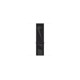 Apple Watch (Series 7) 2021 GPS 41 mm - Aluminium Minuit - Boucle sport Nike Noir