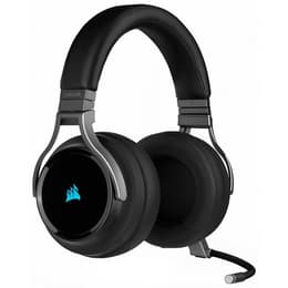 Casque gaming filaire + sans fil avec micro Corsair Virtuoso RGB Wireless - Noir