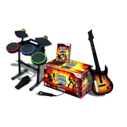 Micro Wii Nintendo Wii Guitar Hero World Tour Instruments Set