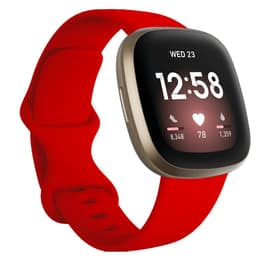 Montre Fitbit Cardio GPS Versa 3 - Rouge
