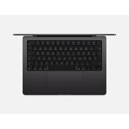MacBook Pro 14" (2024) - Apple M4 avec CPU 10 cœurs et GPU 10 cœurs - 16Go RAM - SSD 512Go - Écran standard - QWERTZ - Allemand